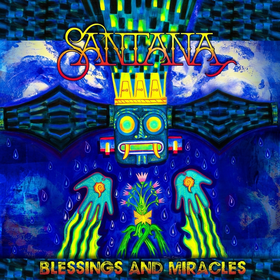 Santana - Blessings and Miracles Indie Exclusive, Blue / Yellow Splatter Vinyl, LP