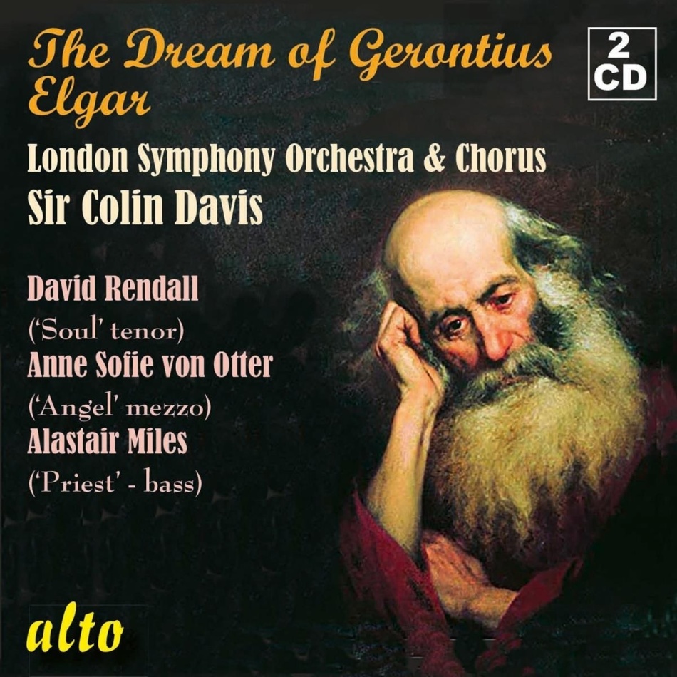 Sir Edward Elgar (1857-1934), Sir Colin Davis, Anne Sofie Otter, David Rendall & The London Symphony Orchestra - The Dream of Gerontius, op.38 2 CDs