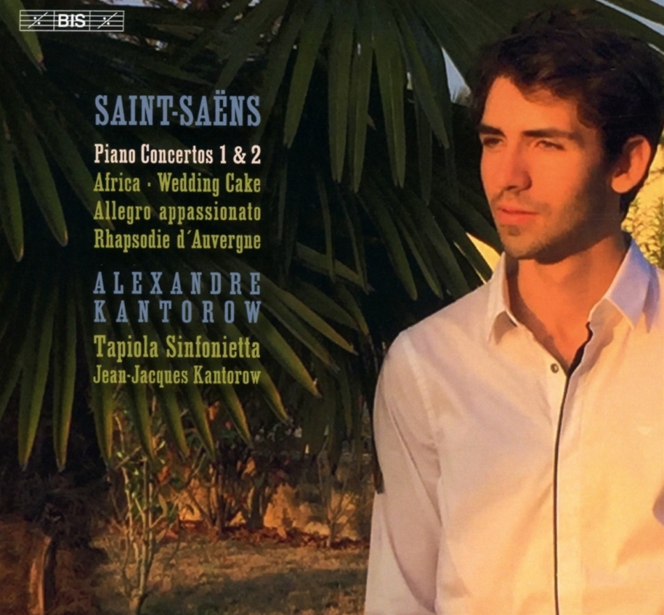 Camille Saint-Saëns (1835-1921), Jean-Jacques Kantorow, Alexandre Kantorow & Tapiola Sinfonietta - Piano Concertos 1 & 2 Hybrid SACD