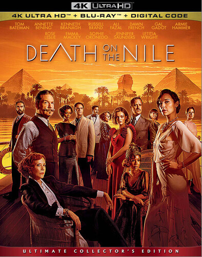 Death On The Nile (2022) Ultimate Collector's Edition, 4K Ultra HD + Blu-ray