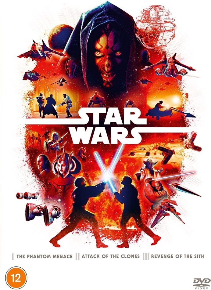 Star Wars: Episodes 1-3 3 DVDs