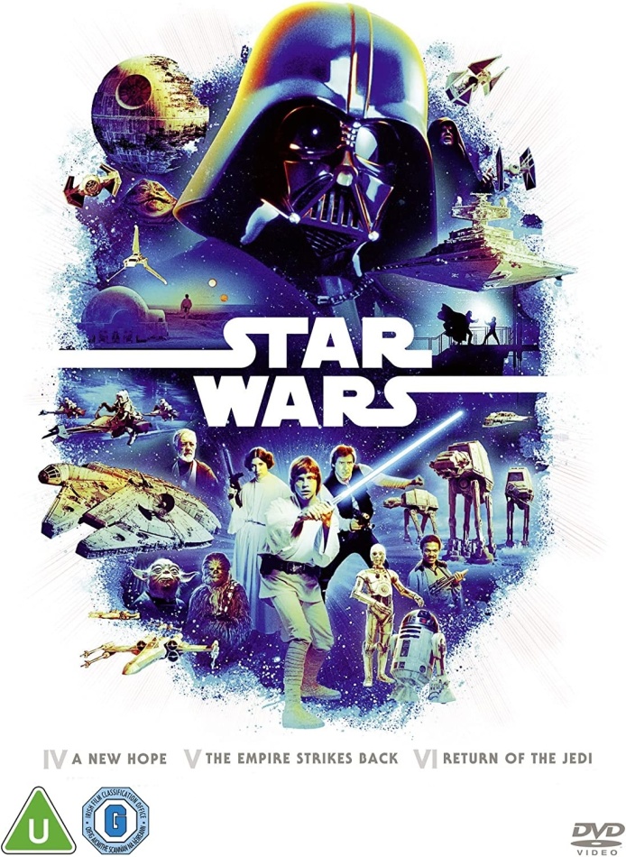 Star Wars: Episodes 4-6 3 DVDs