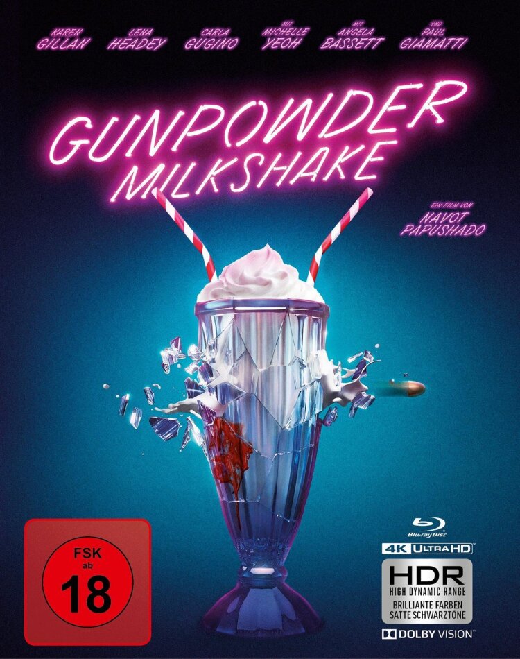 Gunpowder Milkshake (2021) Mediabook, 4K Ultra HD + Blu-ray