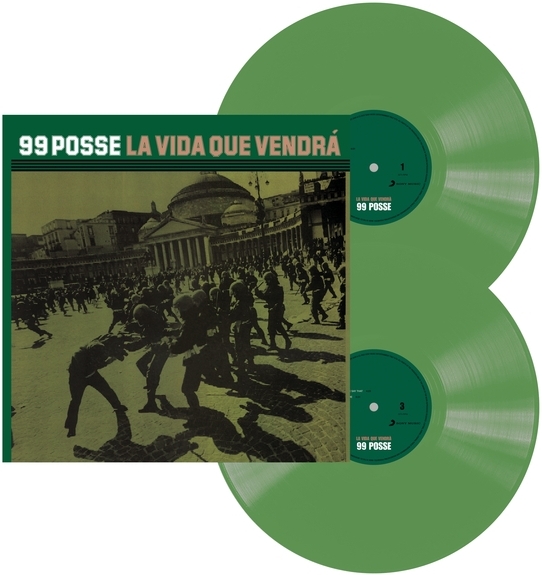 99 Posse - La Vida Que Vendra 2022 Reissue, Green Vinyl, 2 LPs