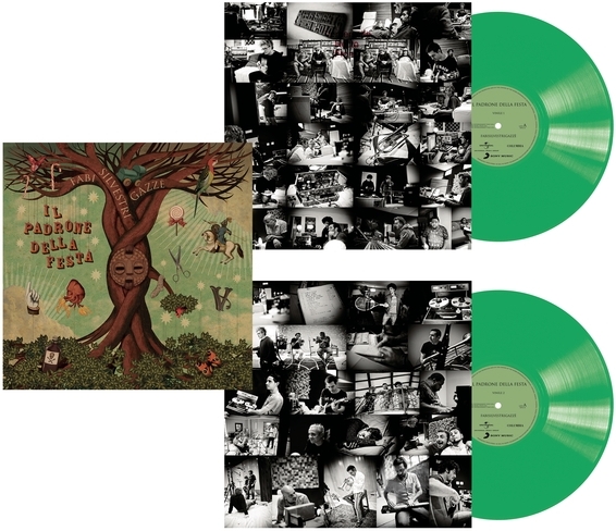 Niccolo Fabi, Daniele Silvestri & Max Gazze - Il Padrone Della Festa 2022 Reissue, Green Vinyl, 2 LP