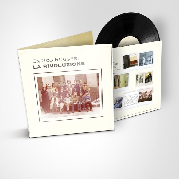 Enrico Ruggeri - La Rivoluzione Black Vinyl, LP