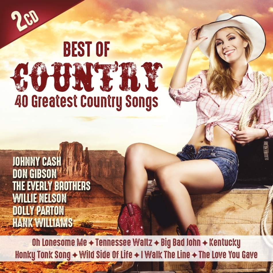 Best of Country 40 Greatest Country Songs Folge 1 2 CDs