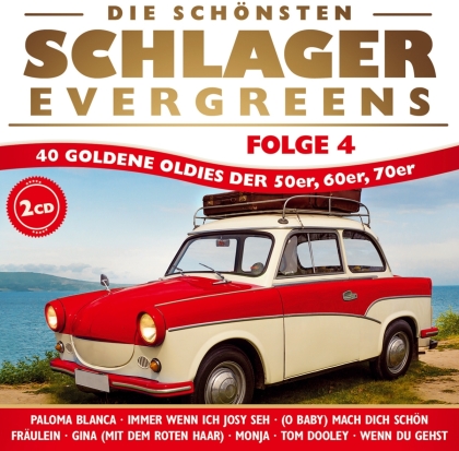 Die sch&ouml;nsten Schlager-Evergreens-40 golden (2 CDs)