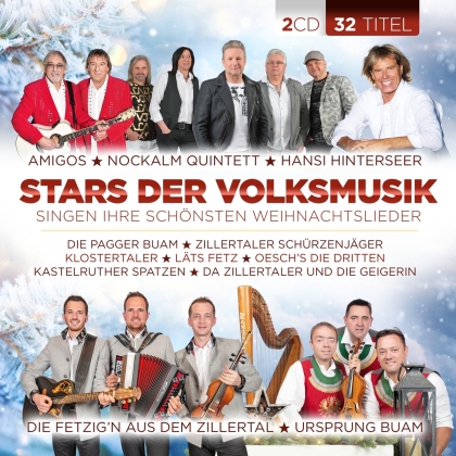 Stars d Volksmusik sing i sch&ouml;nst Weihnachtslieder (2 CDs)