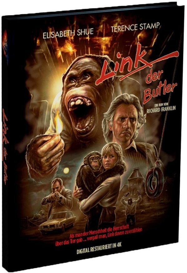 Link, der Butler (1986) Limited Edition, Mediabook, Blu-ray + DVD