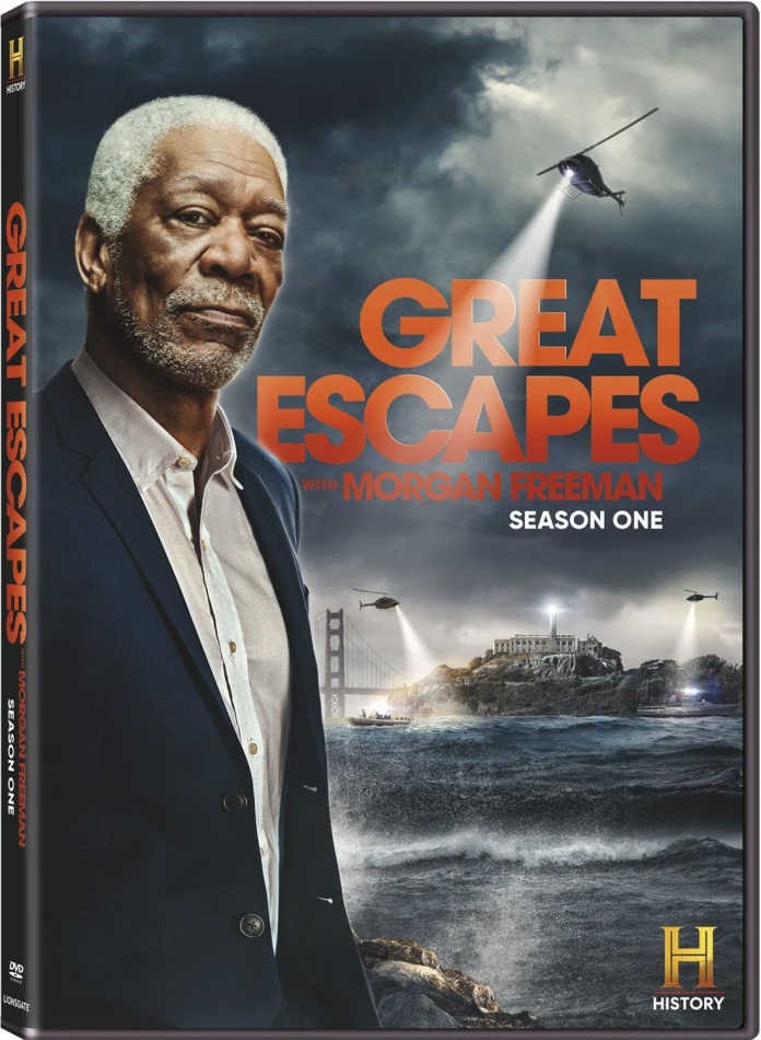 Great Escapes with Morgan Freeman History Channel, 2 DVDs
