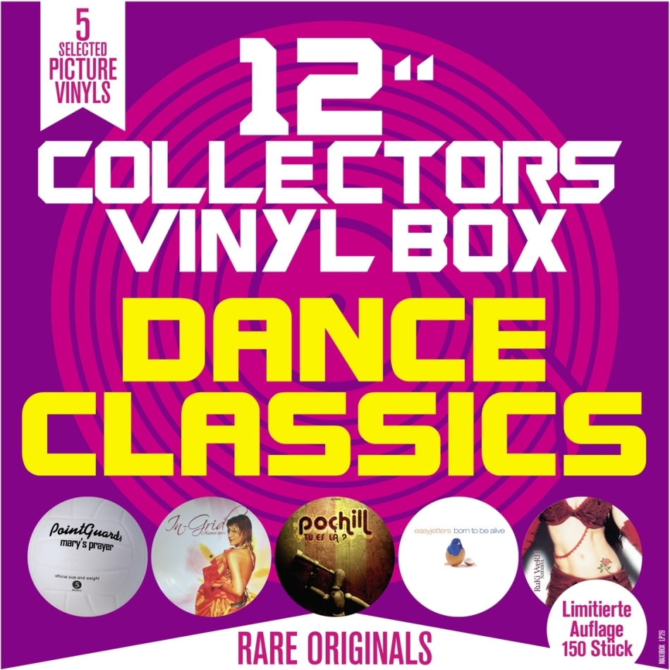 In-Grid-Point Guards-Pochill - 12" Collector s Picture Vinyl Box: Dance Classics Colored, 5 LPs