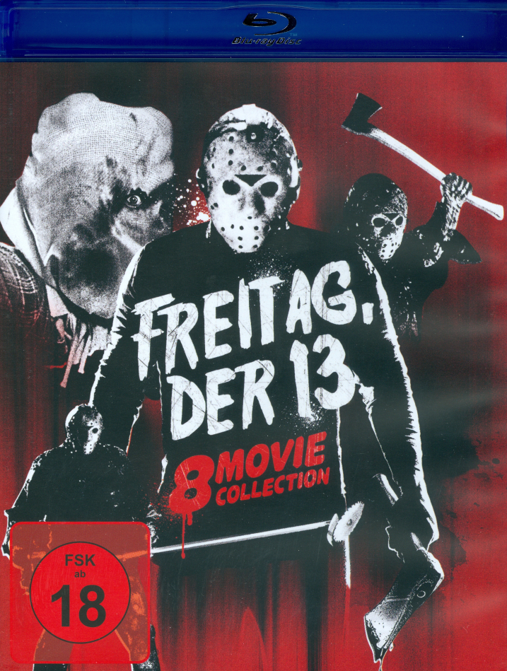 Freitag, der 13. - 8 Movie Collection 8 Blu-rays