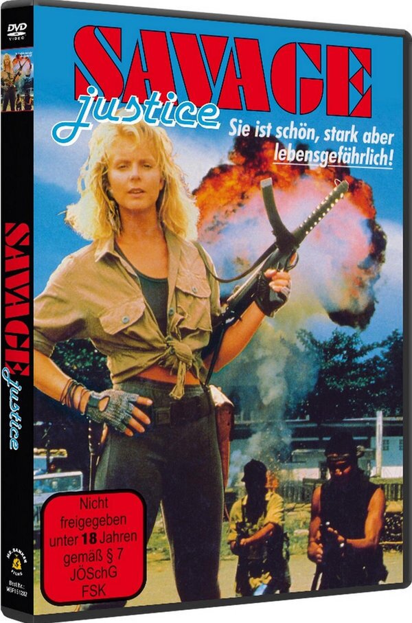 Savage Justice (1988) Cover B