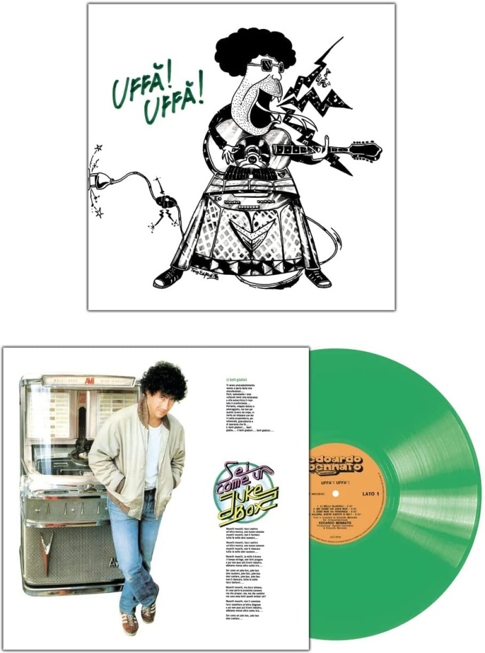 Edoardo Bennato - Uffa'Uffa'! 2022 Reissue, Green Vinyl, LP
