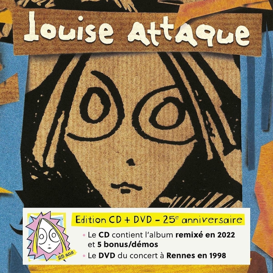 Louise Attaque - --- 2022 Reissue, 25th Anniversary Edition, CD + DVD