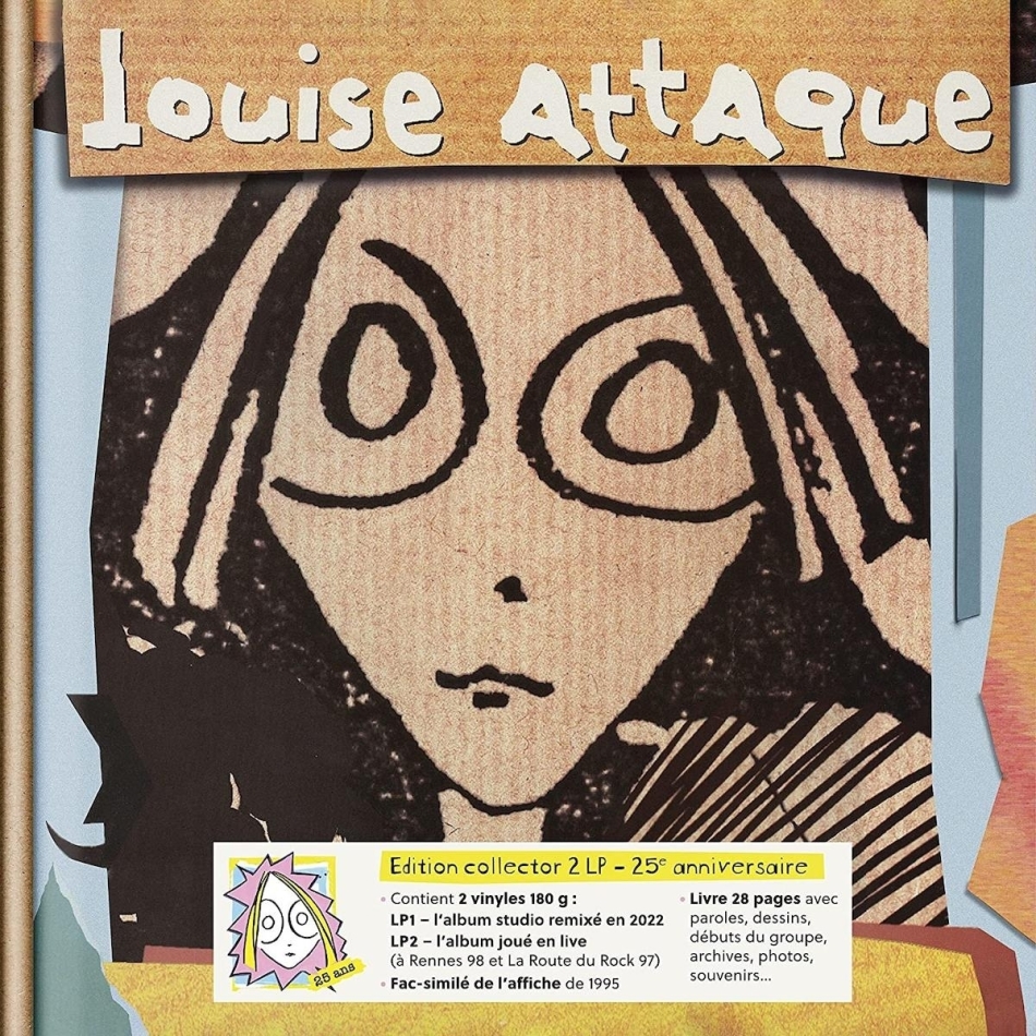 Louise Attaque - --- 2022 Reissue, 25th Anniversary Edition, Limited Edition, 2 LPs + Book