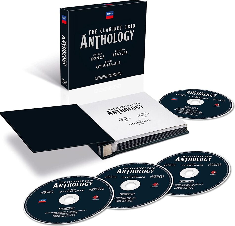 Daniel Ottensamer, Stephan Koncz & Christoph Traxler - The Clarinet Trio Anthology 7 CDs