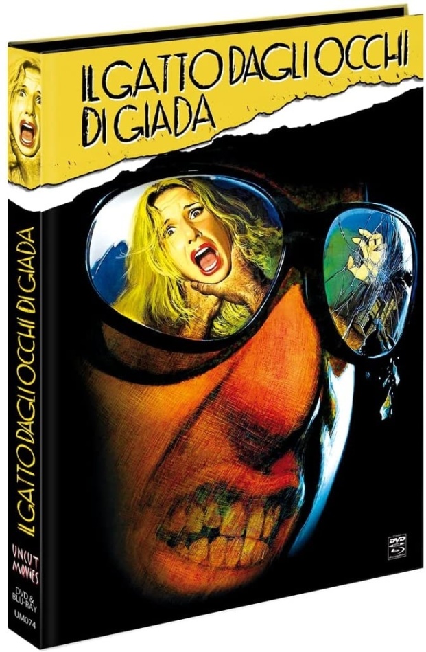 Il gatto dagli occhi di giada (1977) Cover B, Édition Limitée, Mediabook, Blu-ray + DVD