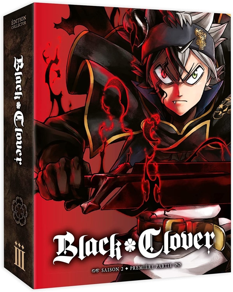 Black Clover - Saison 2 - Première Partie Édition Collector, 4 Blu-ray