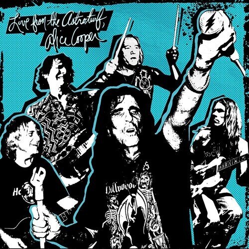 Alice Cooper - Live From The Astroturf Limited Edition, Curacao Vinyl, LP + DVD