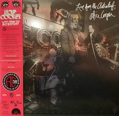 Alice Cooper - Live From The Astroturf Gatefold, Limited Edition, Apricot Vinyl, LP + DVD