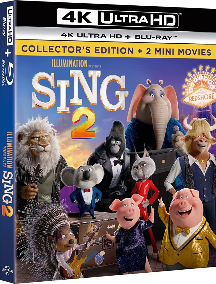 Sing 2 (2021) 4K Ultra HD + Blu-ray