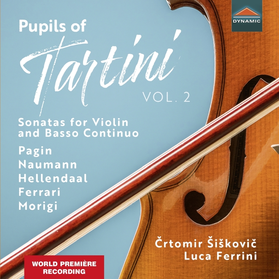 Pagin, Naumann, Pieter Hellendaal (1721-1799), Ermanno Wolf-Ferrari (1876-1948), Angelo Morigi, … - Pupils Of Tartini 2