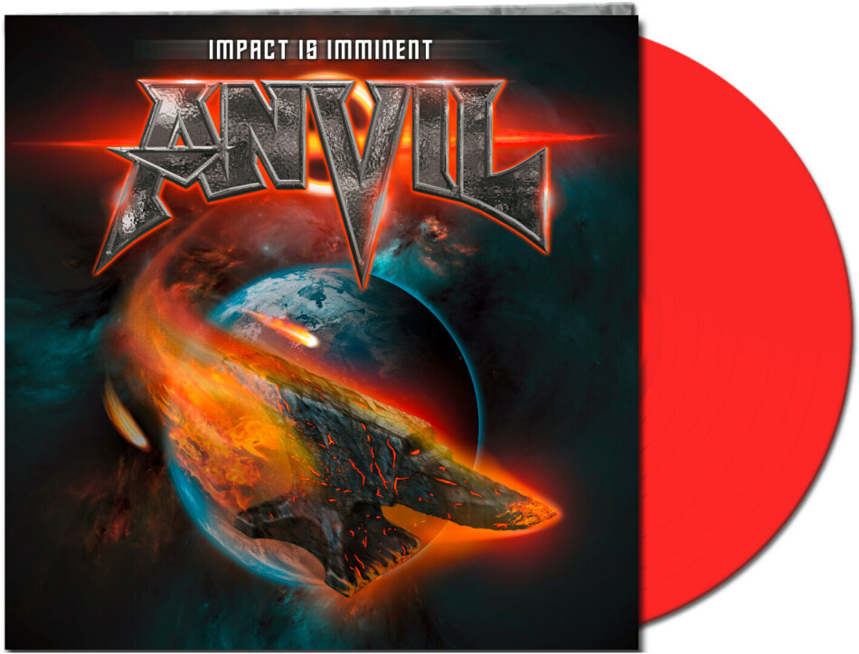 Anvil - Impact Is Imminent Clear Red Vinyl, LP