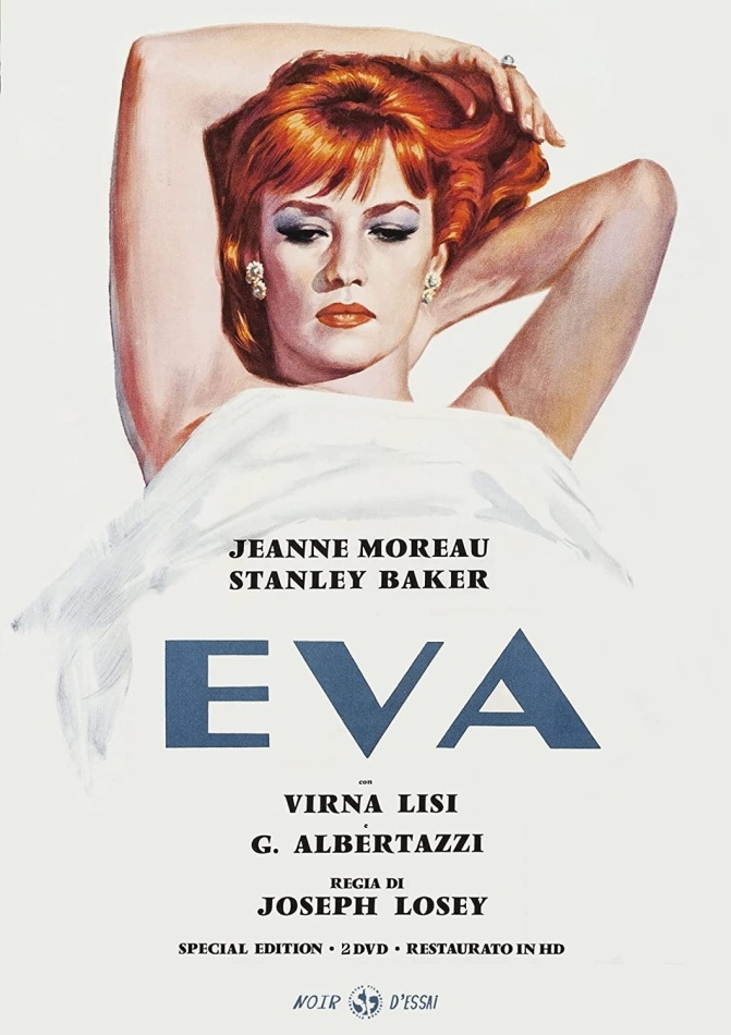 Eva (1961) Noir d'Essai, Restaurato in HD, n/b, Edizione Speciale, 2 DVD