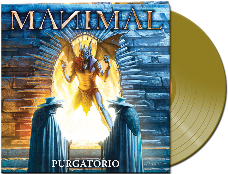Manimal - Purgatorio 2022 Reissue, Gatefold, AFM Records, Limited Edition, Gold Vinyl, LP