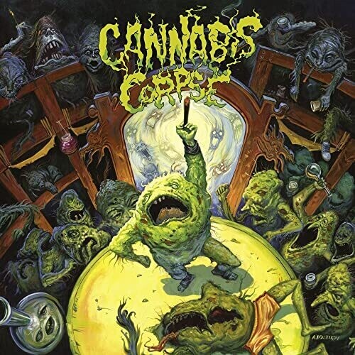Cannabis Corpse - Weeding Limited Edition, White Vinyl, LP