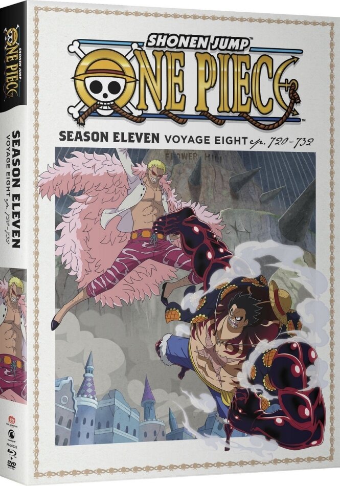 One Piece - Season 11: Voyage 8 - Episodes 720-732 Uncut, 2 Blu-ray + 2 DVD
