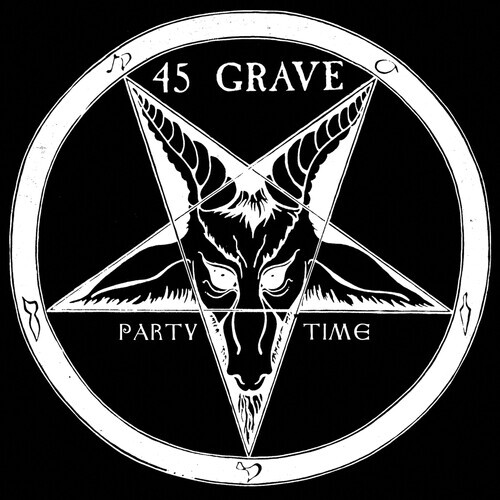 45 Grave - Party Time Cleopatra, Silver Vinyl, 7" Single