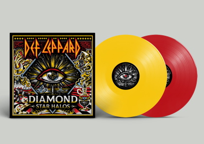 Def Leppard - Diamond Star Halos (Indie Exclusive, Gatefold, &Eacute;dition Limit&eacute;e, Red & Yellow Vinyl, 2 LP)
