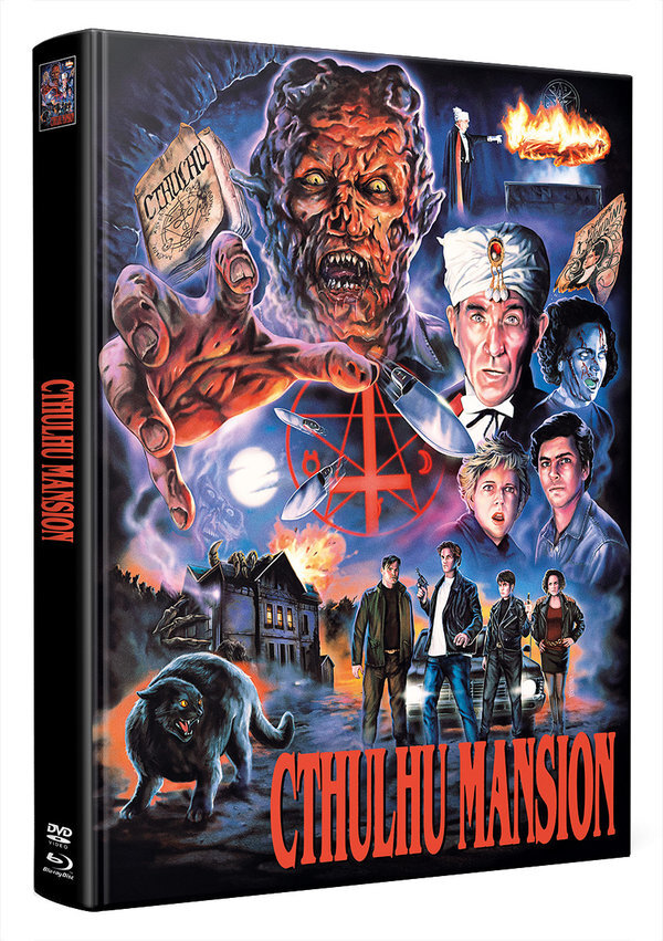 Cthulhu Mansion (1992) Wattiert, Edizione Limitata, Mediabook, Blu-ray + 2 DVD