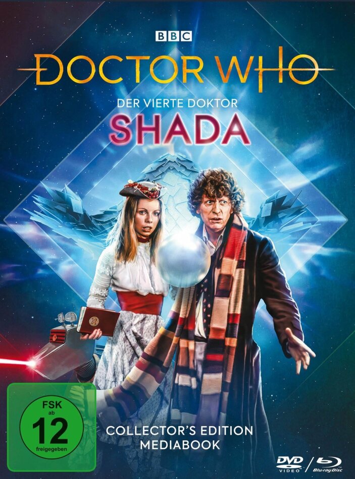 Doctor Who - Der Vierte Doktor - Shada (1992) BBC, Collector's Edition, Limited Edition, Mediabook, Blu-ray + 4 DVDs