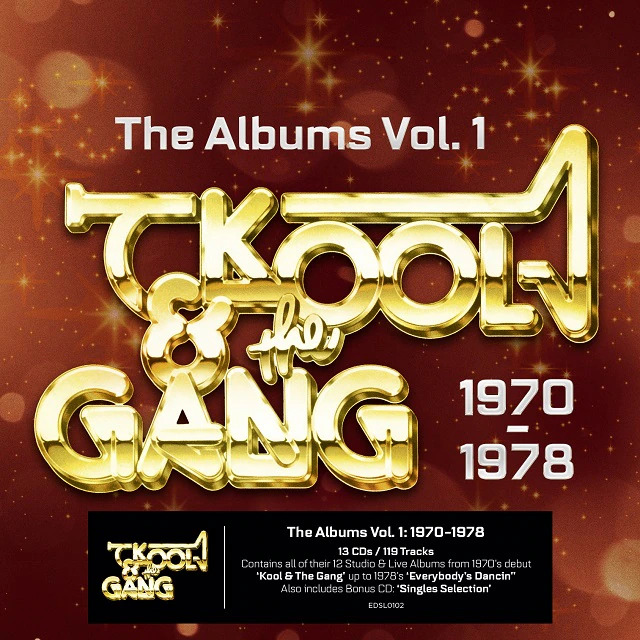 Kool & The Gang - Albums Vol. 1 (1970-1978) Boxset, Edsel, 13 CD