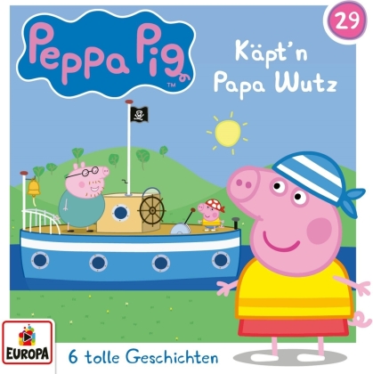 Peppa Pig H&ouml;rspiele - Folge 29: K&auml;pt'n Papa Wutz