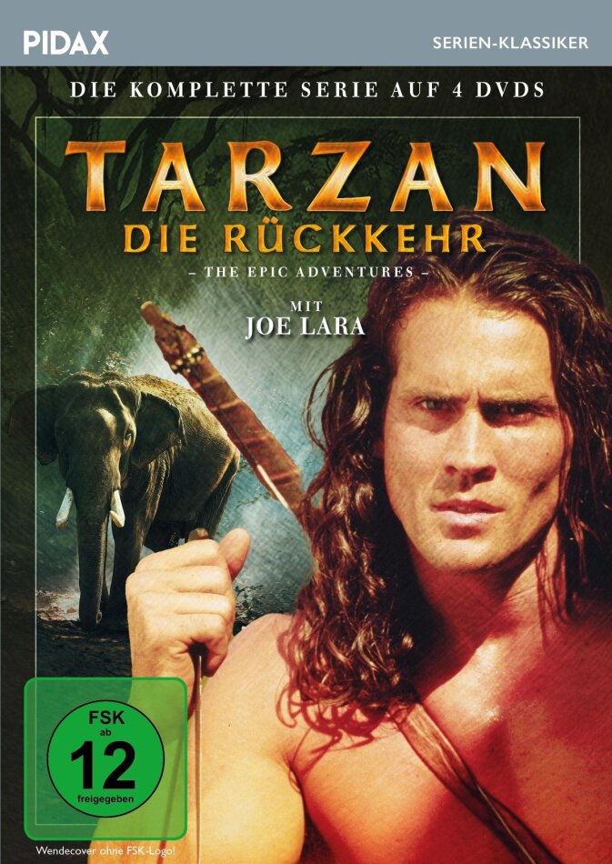 Tarzan: Die Rückkehr - Die komplette Serie Pidax Serien-Klassiker, 4 DVDs
