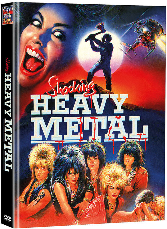 Shocking Heavy Metal (1985) Cover A, Super Spooky Stories, Edizione Limitata, Mediabook, 2 DVD