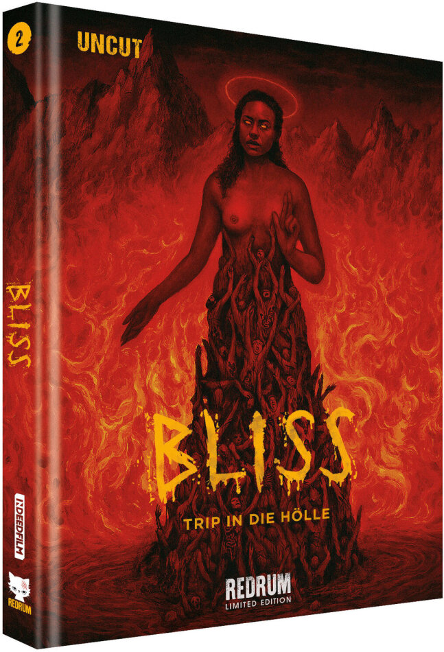 Bliss (2019) Cover E, Limited Collector's Edition, Mediabook, Uncut, Blu-ray + DVD