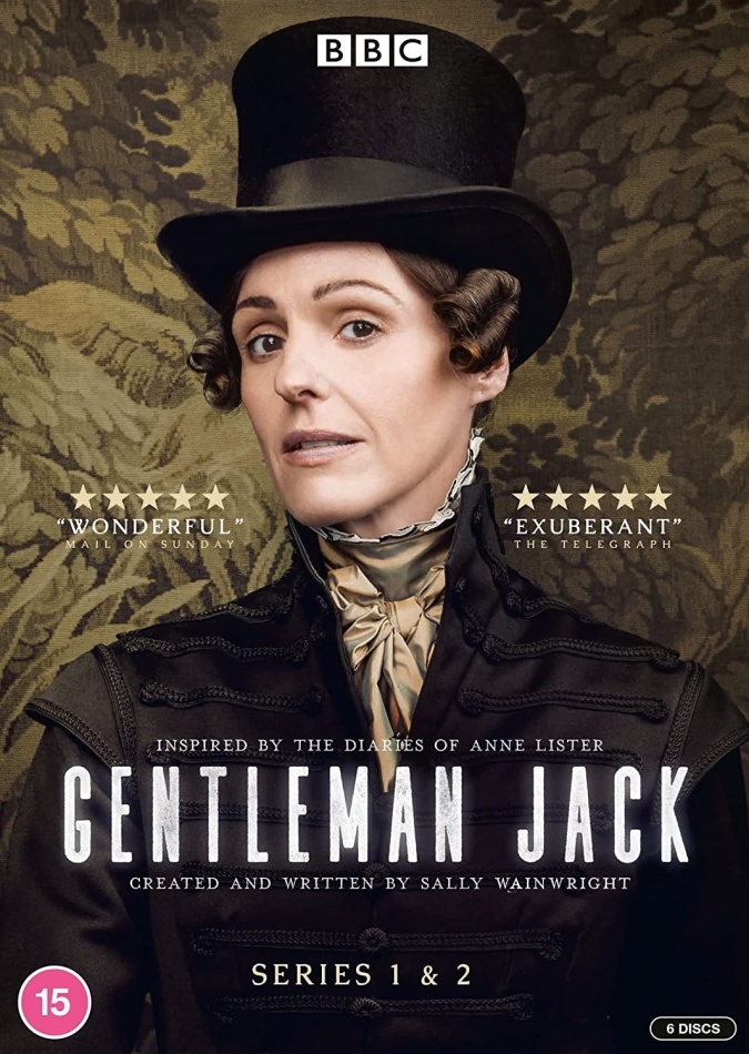 Gentleman Jack - Series 1-2 BBC, 6 DVDs