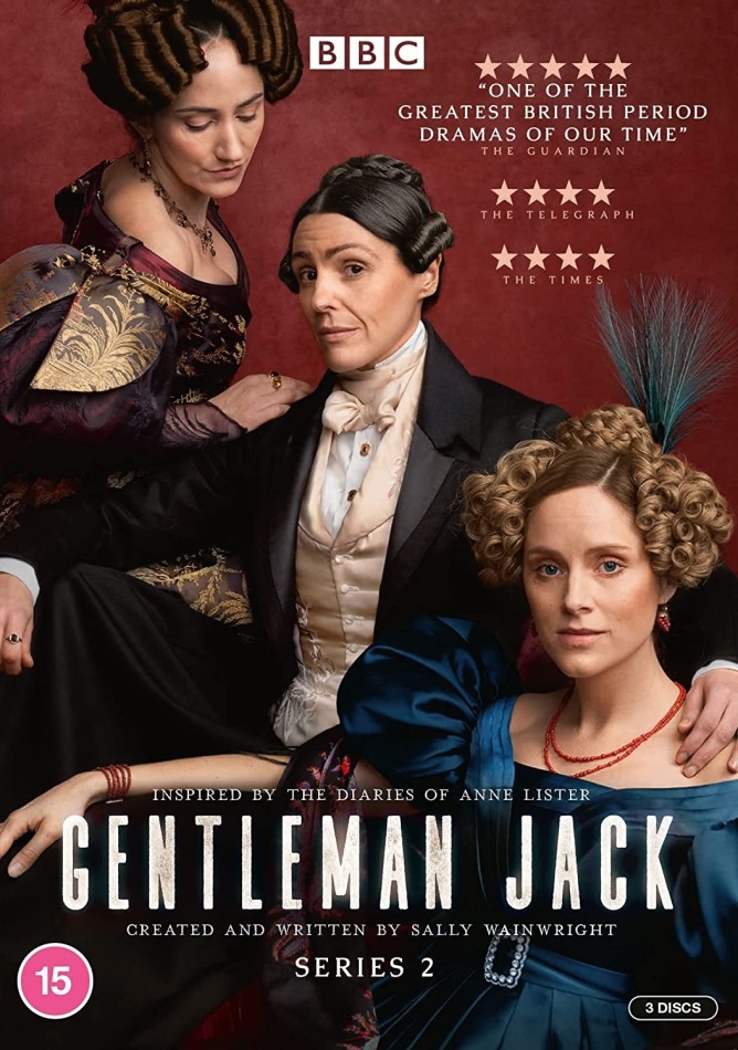 Gentleman Jack - Series 2 BBC, 3 DVDs