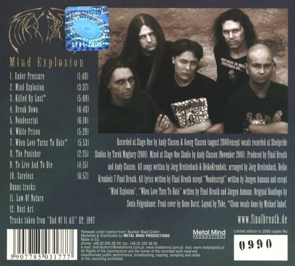 Final Breath - Mind Explosion