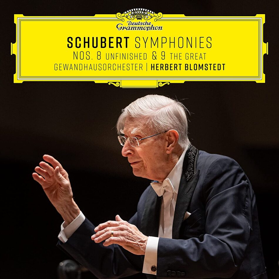 Herbert Blomstedt, Gewandhausorchester Leipzig & Franz Schubert (1797-1828) - Symphonies Nos. 8 "unfinished" & 9 "the Great 2 CDs
