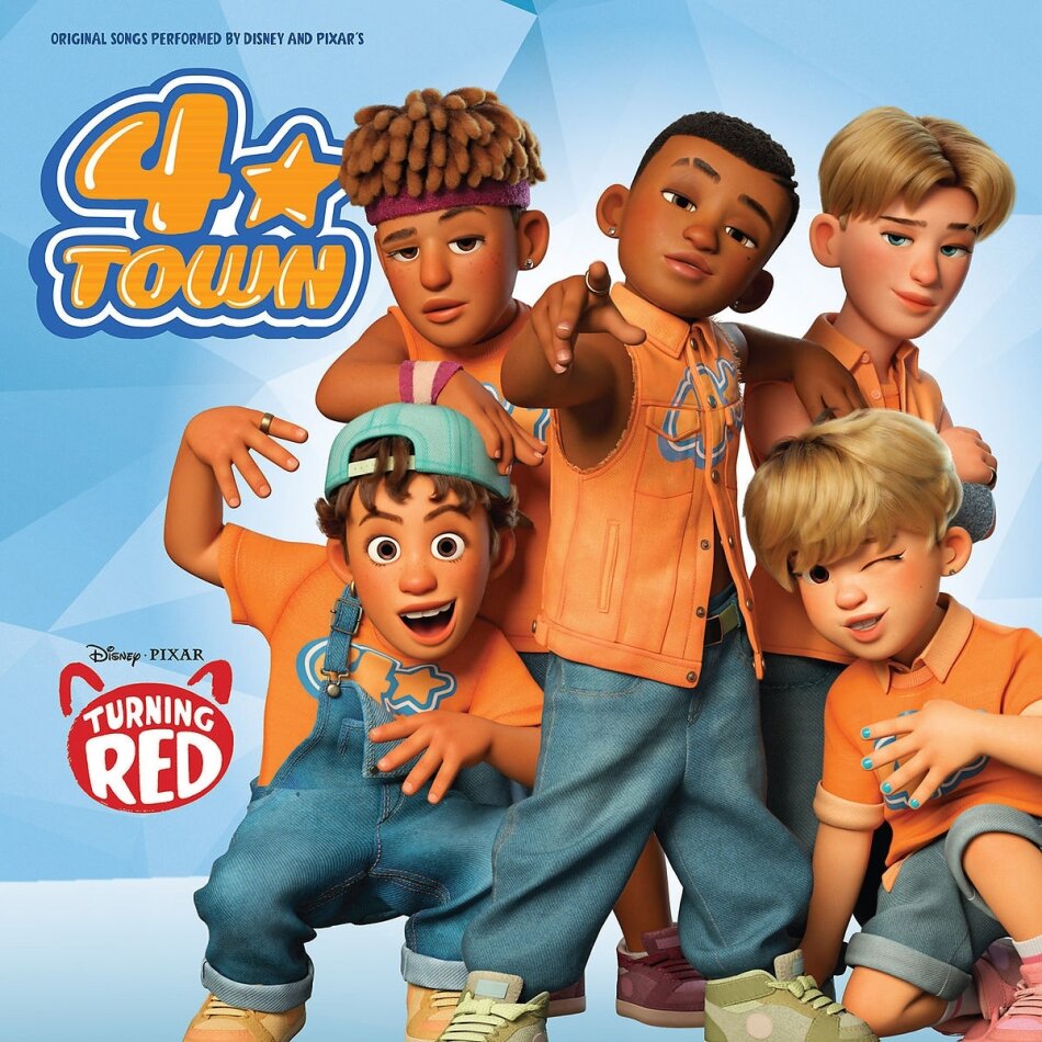 Four*town - 4*town (from Disney And Pixar's Turning Red) Colored, 12" Maxi