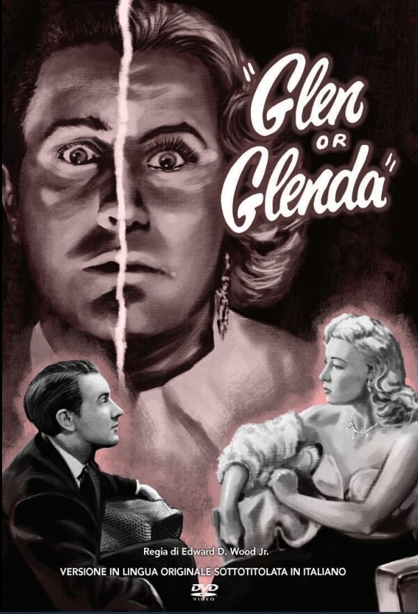 Glen or Glenda (1953) Cover Variant, b/w, New Edition