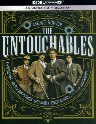 The Untouchables (1987) (Edizione Limitata, Steelbook, 4K Ultra HD + Blu-ray)