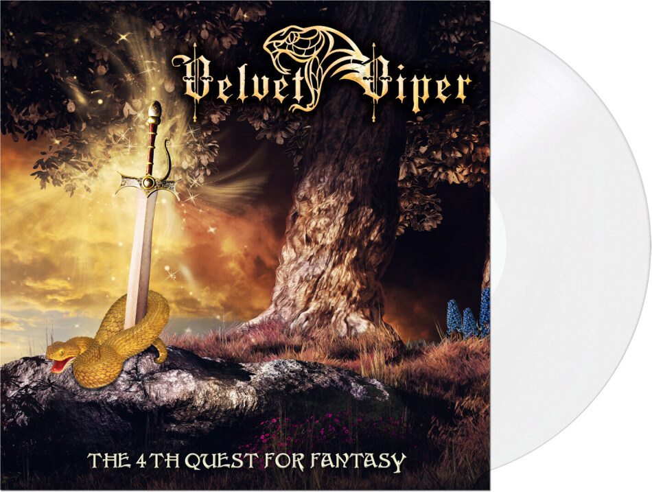 Velvet Viper - The 4th Quest For Fantasy 2022 Reissue, Massacre, Limited Edition, Remastered, White Vinyl, LP